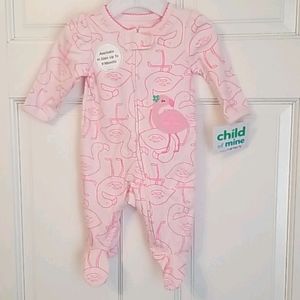 3/$12 Flamingo sleep & play